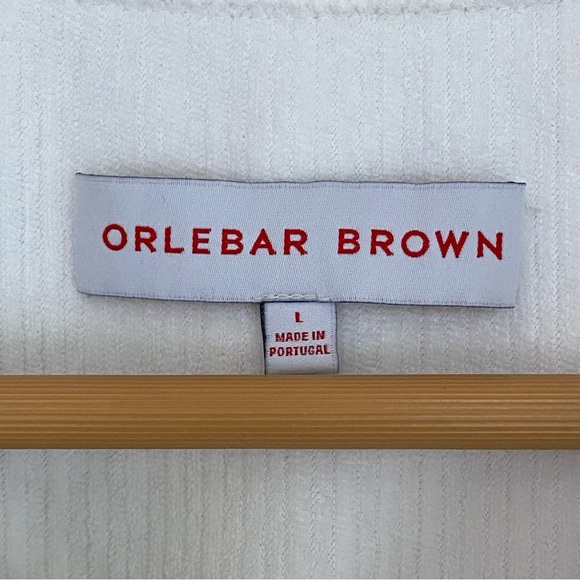 Orlebar Brown Cotton Terry Polo Shirt Large - Picture 4 of 7
